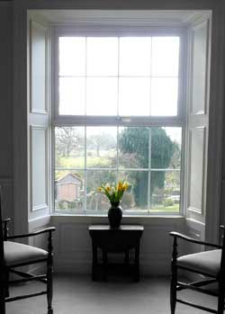 Treatment Room window